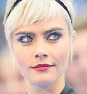  ??  ?? > ‘I was left feeling very powerless and scared’ – Cara Delevingne