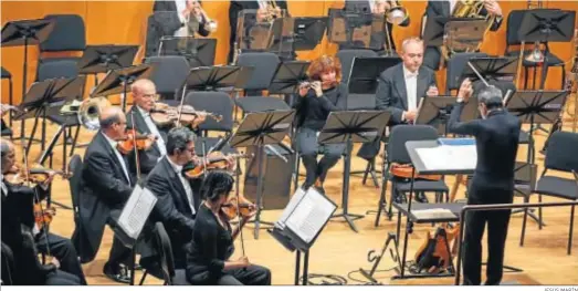  ?? JESÚS MARÍN ?? La Orquesta de Córdoba en una actuación en el Festival de Música Española.