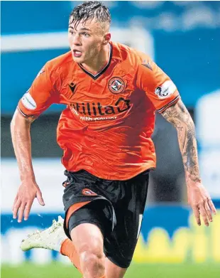  ?? Picture: SNS. ?? Jamie Robson in action for Dundee United.