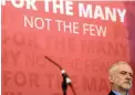  ?? PICTURE: LAUREN HURLEY/PA ?? CONTENDER: Labour Party leader Jeremy Corbyn, pictured during an election event in London, has run a strong campaign.