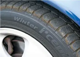  ??  ?? For the winter period, why not fit some part-worn winter specificat­ion tyres to see how they could improve your vehicle in difficult driving conditions.