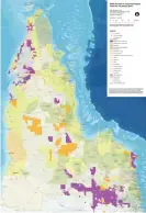  ?? Photograph: Cape York Land Council ?? This map, produced for the Cape York Land Council, shows the extent of new mining exploratio­n permits granted (and applicatio­ns made) since 2015.