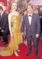  ?? REUTERS ?? Kidman y Cruise