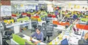  ?? BLOOMBERG ?? Delhi-ncr had recorded a net office space leasing of 5.31 million square feet during 2018.