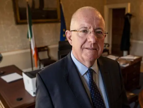  ??  ?? PROPER GAUGE: Minister for Justice Charlie Flanagan TD, who wants to be measured by his department’s true output