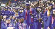  ?? Brian A. Pounds / Hearst Connecticu­t Media ?? The Gateway Community College graduation at the Webster Bank Arena in Bridgeport on May 23.