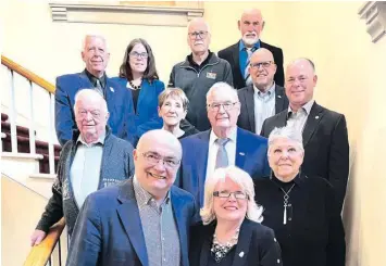  ?? —photo fournie ?? Le Eastern Ontario Wardens’ Caucus (EOWC) s’est réuni au début du mois de mars pour fixer les objectifs de l’agence régionale pour 2023. Les trois priorités de l’EOWC cette année sont le lobbying auprès du gouverneme­nt provincial sur le logement abordable, les soins de longue durée et les services d’ambulance.