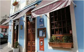  ?? Stuart Forster/Alamy/Latinstock ?? Restaurant­e Solar dos Nunes, que serve pratos da cozinha alentejana, em Lisboa