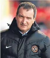  ??  ?? Dundee United boss Csaba Laszlo.