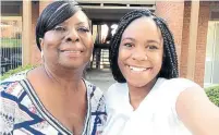  ?? TAMARYA BURNETT ?? Sue Williams-Ward — pictured with her granddaugh­ter Tamarya Burnett — was a home health aide who died of COVID-19 on May 2 after six weeks in the hospital.