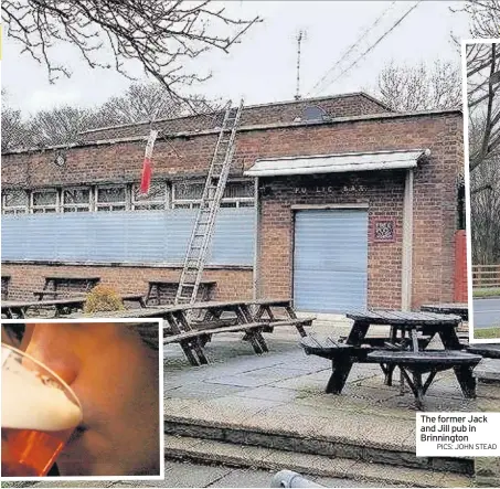  ?? PICS: JOHN STEAD ?? The former Jack and Jill pub in Brinningto­n