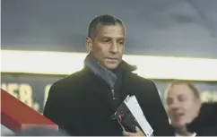  ??  ?? 0 Chris Hughton is also supporting the Calm campaign.