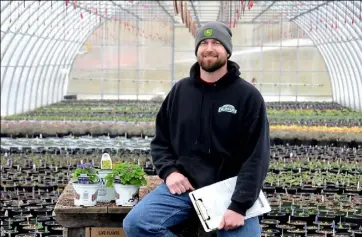  ?? Doug Oster/Post-Gazette ?? Russ Bedner, owner of Bedner's Farm and Greenhouse