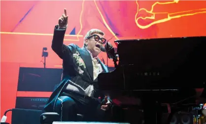  ?? Photograph: David Wolff-Patrick/Redferns ?? Elton John performing in Paris, June 2019.