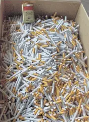  ?? /Lindiwe Dlamini ?? Partnershi­p: The tobacco industry says it has helped SA deal with scourge of counterfei­t cigarettes.