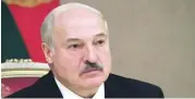  ?? AP ?? Aleksander Lukashenko.