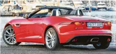  ?? Foto: Jaguar ?? Am Endrohr erkennbar: der neue „kleine“Jaguar F Type.