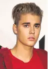  ??  ?? Justin Bieber, above. The teenager from RCT targeted the star’s concert in Cardiff