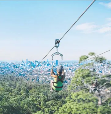  ?? SO LONG: Townsville looks to have missed out on a zip line down Castle Hill with a similar project now being proposed for the southeast. ??