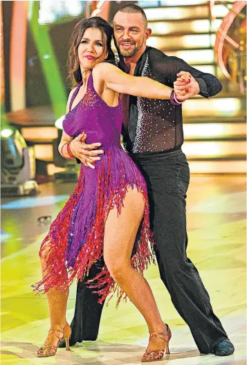  ?? ?? Susanna Reid and Robin Windsor perform on Strictly Come Dancing for BBC’S annual Children in Need telethon in 2011