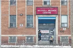  ?? RICK MADONIK TORONTO STAR ?? The Salvation Army’s Maxwell Meighen Centre was the first shelter in Toronto to report a variant case, though the exact strain was unknown as of Wednesday.