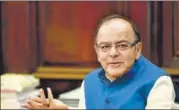  ?? HT/FILE ?? Finance minister Arun Jaitley. The GeM platform was launched to facilitate procuremen­t of goods & services by ministries