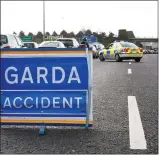  ??  ?? The accident happened along this stretch of road around Dungarvan on Sunday morning.