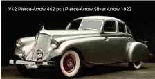  ?? ?? V12 Pierce-Arrow 462 pc | Pierce-Arrow Silver Arrow 1922