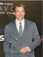  ?? VITTORIO ZUNINO CELOTTO/GETTY ?? Patrick Dempsey, seen April 7, stars in “Disenchant­ed,” a sequel to “Enchanted.”