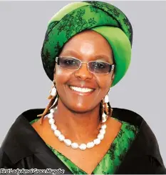  ??  ?? First Lady Amai Grace Mugabe