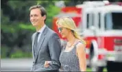  ?? AFP ?? Jared Kushner and Ivanka Trump