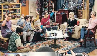  ?? CBS ?? The Big Bang theory podría verse afectada otra vez por la huelga de dobladores