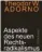  ??  ?? » Theodor W. Adorno, Volker Weiß (Nachwort): Aspekte des neuen Rechtsradi­kalismus. Suhrkamp, 86 Seiten, 10 Euro