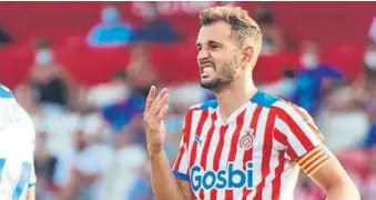  ??  ?? Stuani tuvo en sus botas el gol del triunfo del Girona en el tiempo añadido