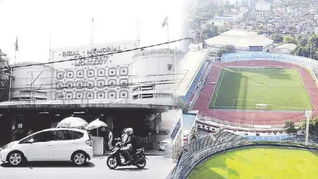  ?? ?? The Rizal Memorial Coliseum, site of major sports competitio­ns and the Beatles concert in 1966, was successful­ly defended from being turned into a mall.