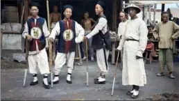  ??  ?? Soldiers of the late Qing Dynasty during the Boxer Rebellion (1899-1901).