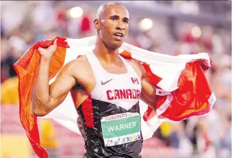  ?? GEOFF ROBINS/AFP/GETTY IMAGES ?? From humble beginnings in London, Ont., Damian Warner has grown into one of the world’s best decathlete­s and a serious medal threat at the Rio Olympics.