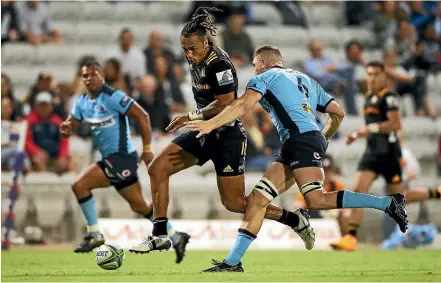  ?? GETTY IMAGES ?? Sean Wainui will miss the Chiefs’ match against the Hurricanes tomorrow night due to an ankle injury he took into the Waratahs’ game in Wollongong last Friday.