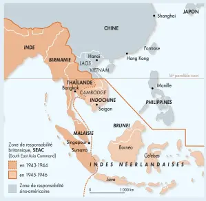  ??  ?? 2 Asie du Sud-Est : l’apparition d’un concept de 1943 aux années 1990