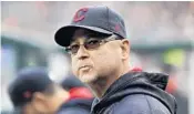  ?? PAUL SANCYA/AP ?? Cleveland manager Terry Francona, will be sitting out as manager of the AL, but he has helped his backup with the starting lineup just the same.