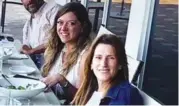  ?? LEAH SUTTON VIA AP ?? Estelle Hedaya, left, and Linda March are shown. Hedaya was the final victim of the Florida condo building collapse to be identified. She was 54.