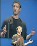  ?? ERIC RISBERG / AP PHOTO ?? Mark Zuckerberg