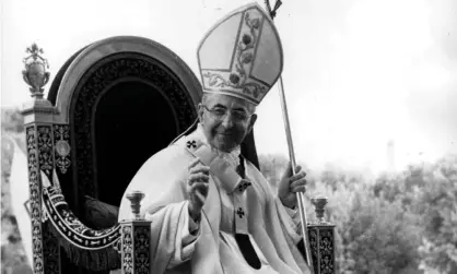  ?? ?? Cardinal Albino Luciani was elected pope on 26 August 1978 and found dead in bed just over a month later. Photograph: Keystone/Getty Images