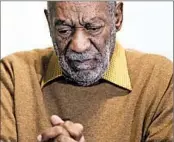  ?? EVAN VUCCI/AP ?? Bill Cosby admitted in a 2005 deposition that he got quaaludes to give to young women before sex.