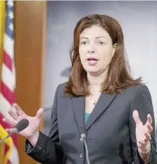  ?? Ansa ?? Donna di fiducia Kelly Ayotte, senatrice repubblica­na