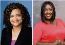  ?? Courtesy of the campaigns ?? Charlene Ward Johnson, left, and Angeanette Thibodeaux are Democratic candidates for the open seat in Texas House District 139.