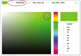  ??  ?? Use the HTML Color Codes website to choose background colours for your virtual desktops to help you distinguis­h between them