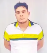  ?? ?? Juan Godoy Núñez fue capturado ayer por agentes de la Policía Turística en Ciudad del Este, después de que un turista brasileño lo denunciara por supuesto asalto.
