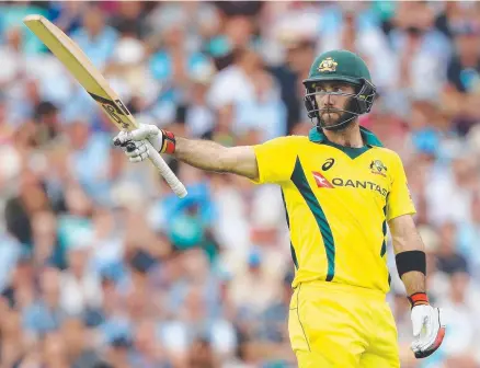  ?? POINT TO PROVE: Glenn Maxwell will be motivated to prove the Test selectors wrong in Townsville next week. ??