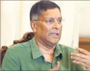  ?? HT ?? Arvind Subramania­n says his move to quit from the CEA’s post was a completely personal decision.